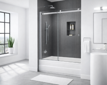 13-5-Sliding Door Frameless Shower Screen