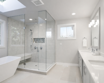 13-3-Swing Door Frameless Shower Screen